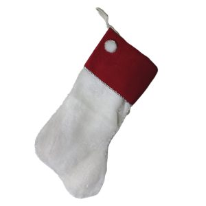 BOTA BLANCA DE PELUCHE