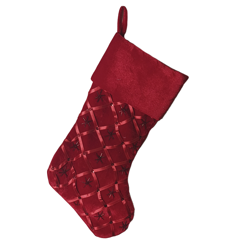 BOTA ROJA DE GAMUSA CON CINTA ROJA