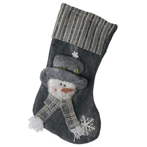 BOTA COUNTRY GRIS BLANCO CON MUÑECO