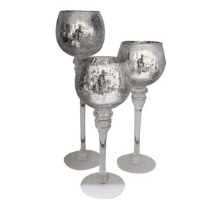SET DE 3 BRISERAS PLATA
