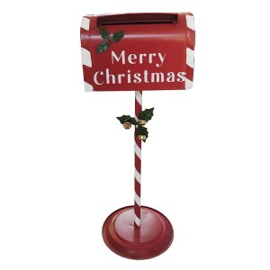 CAJA DE CORREO NAVI ROJO METAL