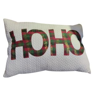 COJIN NAVIDEÑO BORDADO HOHO