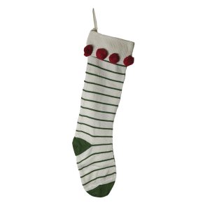 CALCETIN GRANDE ROJO VERDE BLANCO