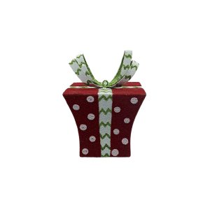 CAJITA REGALO COLGAR ROJ/VER/BLAN 4MOD