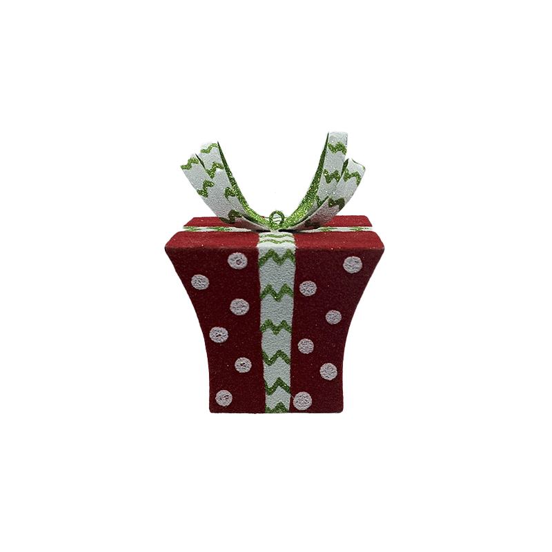 CAJITA REGALO COLGAR ROJ/VER/BLAN 4MOD
