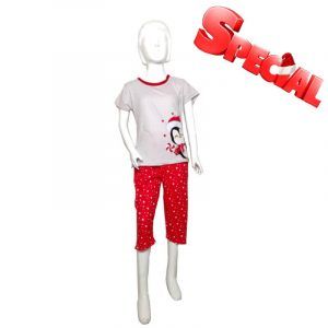 PIJAMA NIÑO ROJA TALLA 6 MESES HASTA 18