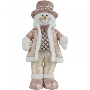 MUÑECO NIEVE PARADO ROSE G./CHAMP