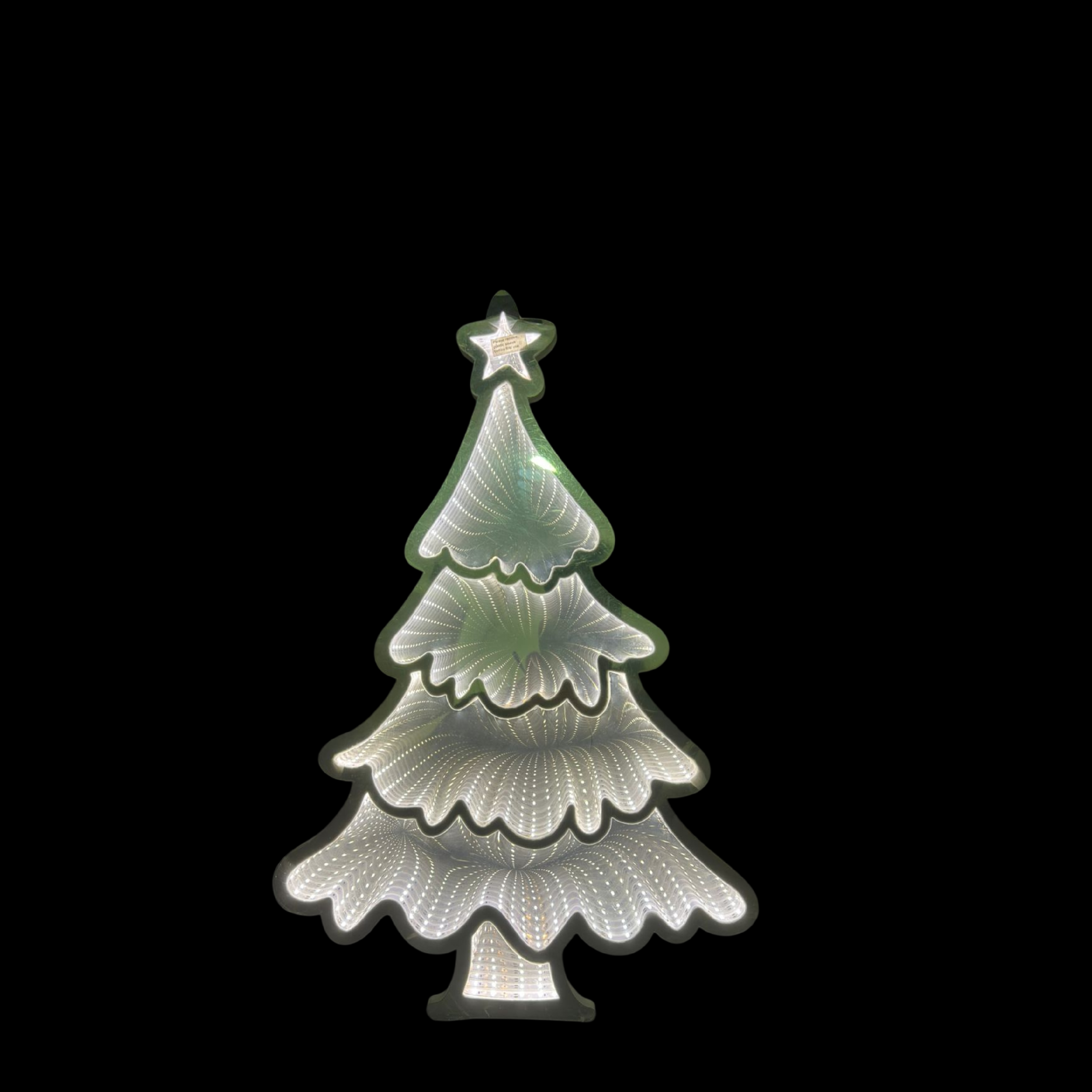 23.5'' WH INFINITY XMAS TREE WBASE