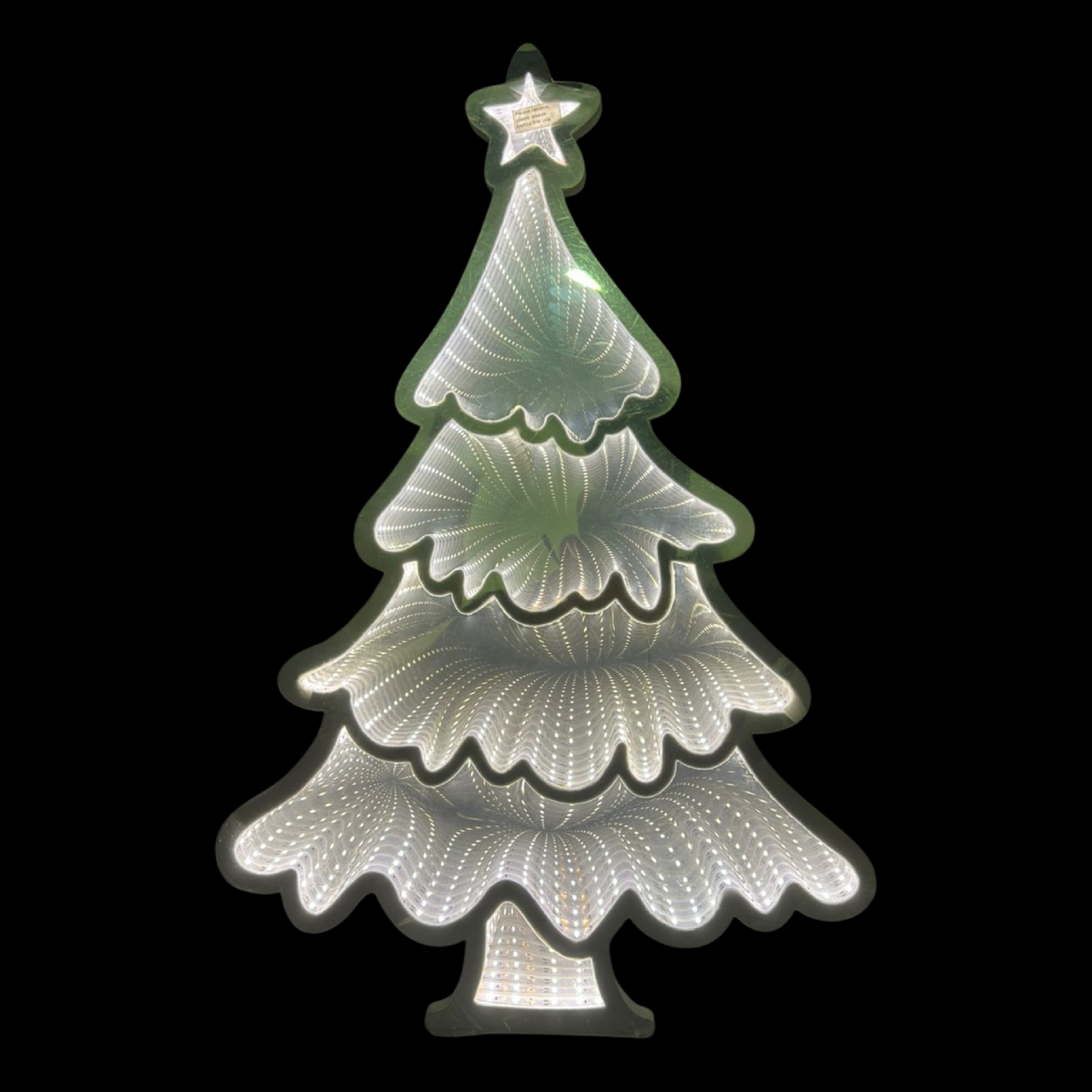 47.25'' WARM INFINITY XMAS TREE WBASE