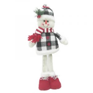 SANTA/MUÑECO ROJ/NEG/BLA 36CM