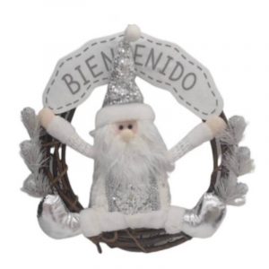 CORONA SAN/MUÑ PLA/BL 34 CM
