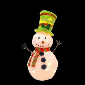 SNOWMAN ILUMINADO DE 75 CM
