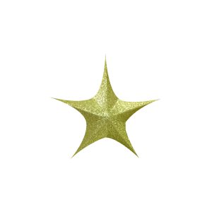 ESTRELLA DORADA ARMABLE 65 CM