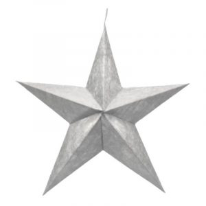 ESTRELLA ARMABLE PLATA 30CM