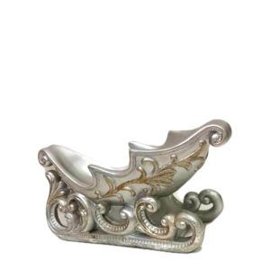 TRINEO DE POLIRESINA PLATA 16X32 CM