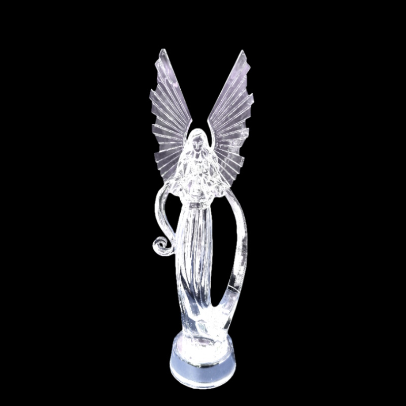 ANGEL DE ACRÍLICO DE 33 CM
