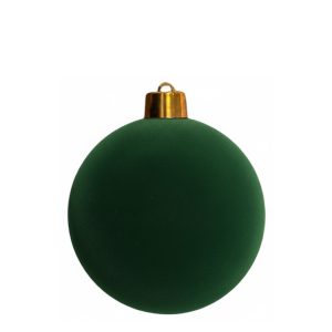 BAMBALINA TERCIOPELO VERDE 15CM