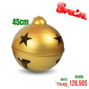 CASCABEL DE 45CM DORADO MATE 1 UND
