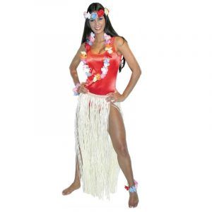 DISFRAZ DE HAWAIANA PARA ADULTA
