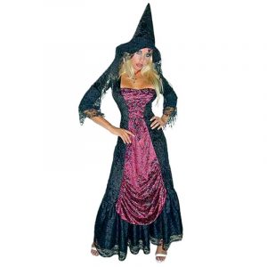 DISFRAZ DE BRUJA MEDIEVAL ADULTA