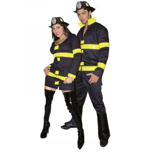 DISFRAZ DE BOMBERA PARA DAMA