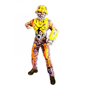 DISFRAZ DE TRANSFORMER AMARILLO