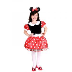 DISFRAZ DE RATONCITA ROJA PARA NIÑA