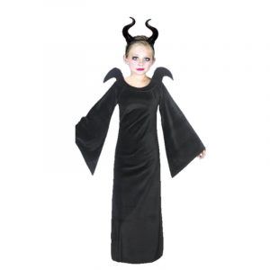 DISFRAZ DE MALEFICA PARA NIÑA