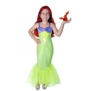 DISFRAZ DE LA SIRENITA PARA NIÑA