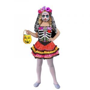 DISFRAZ DE CATRINA PARA NIÑA