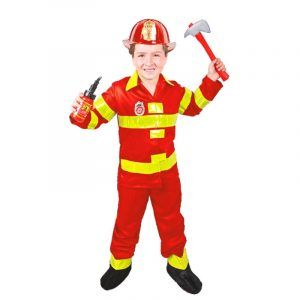 DISFRAZ DE BOMBERO FIREWALL PARA NIÑO