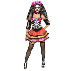 DISFRAZ DE CATRINA PARA DAMA