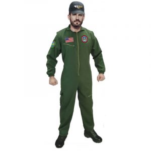 DISFRAZ DE PILOTO TOP GUN ADULTO