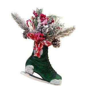 PATIN DE HIELO D/CERA COL/VARIOS 40X25 CM 