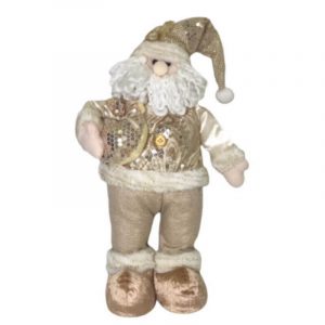 SANTA/MUÑECO DOR/CHAMP 40CM