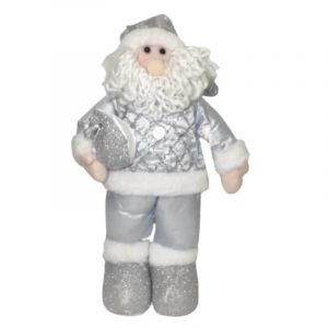 SANTA/MUÑECO PLA/BLAN 42CM