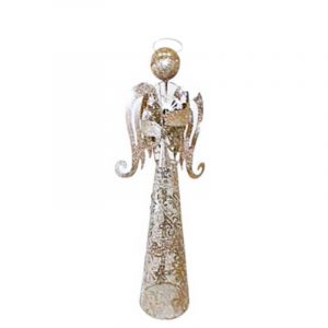 ANGEL DECORATIVO CHAMPAN 50CM