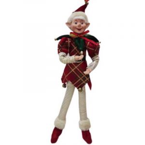 DUENDE P/COLGAR ROJ/VER/DOR 46CM