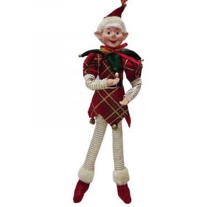 DUENDE P/COLGAR ROJ/VER/DOR 56CM