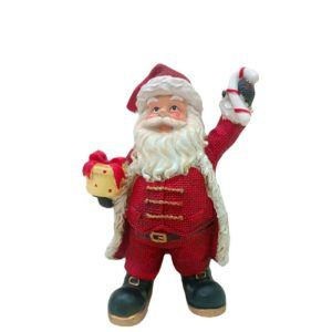 SANTA RESINA REGALO 23 CM