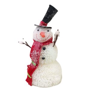 MUÑECO DE NIEVE DECORA/2MOD 37CM 