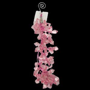 FOLLAJE ROSADO EN ACRILICO