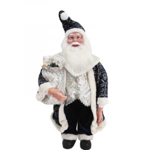 SANTA C/BOLSA DE REG AZUL 91CM