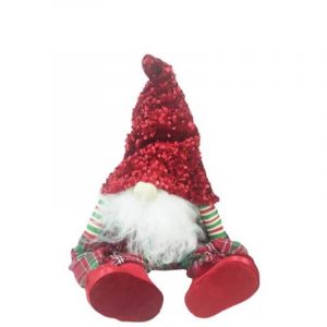 GNOMO SENT T/LENT ROJO/VER 41CM