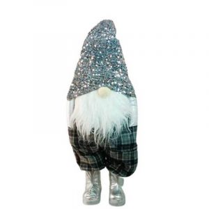 GNOMO GDE PLATA/NEGRO 61CM