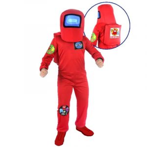DISFRAZ DE IMPOSTOR ROJO NIÑOS