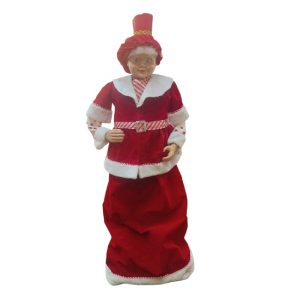 SRA SANTA ROJO/BLANCO C/SOMBRERO